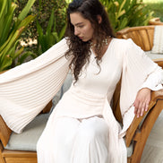 Solís Pleated Maxi