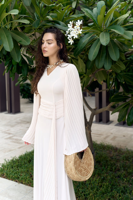Solís Pleated Maxi
