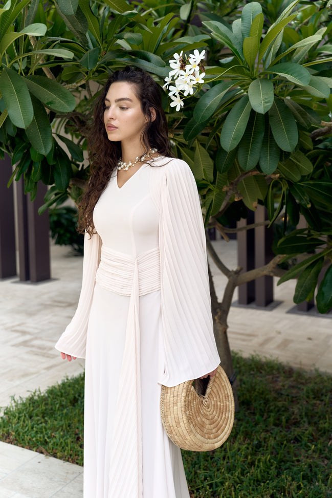 Solís Pleated Maxi