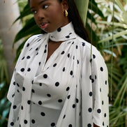 Marís Polka Dot Caftan