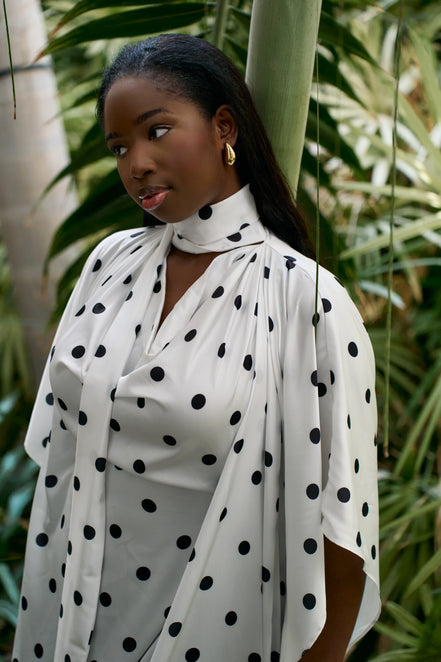 Marís Polka Dot Caftan