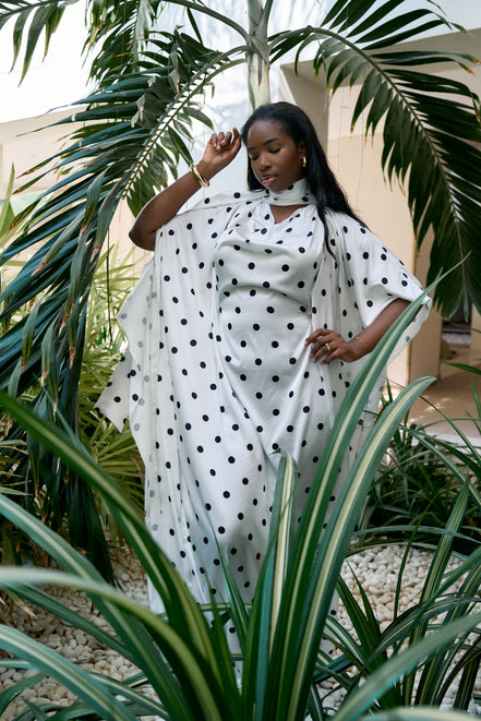 Marís Polka Dot Caftan