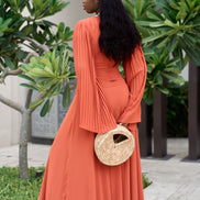 Solís Pleated Maxi